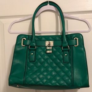 Emerald green purse